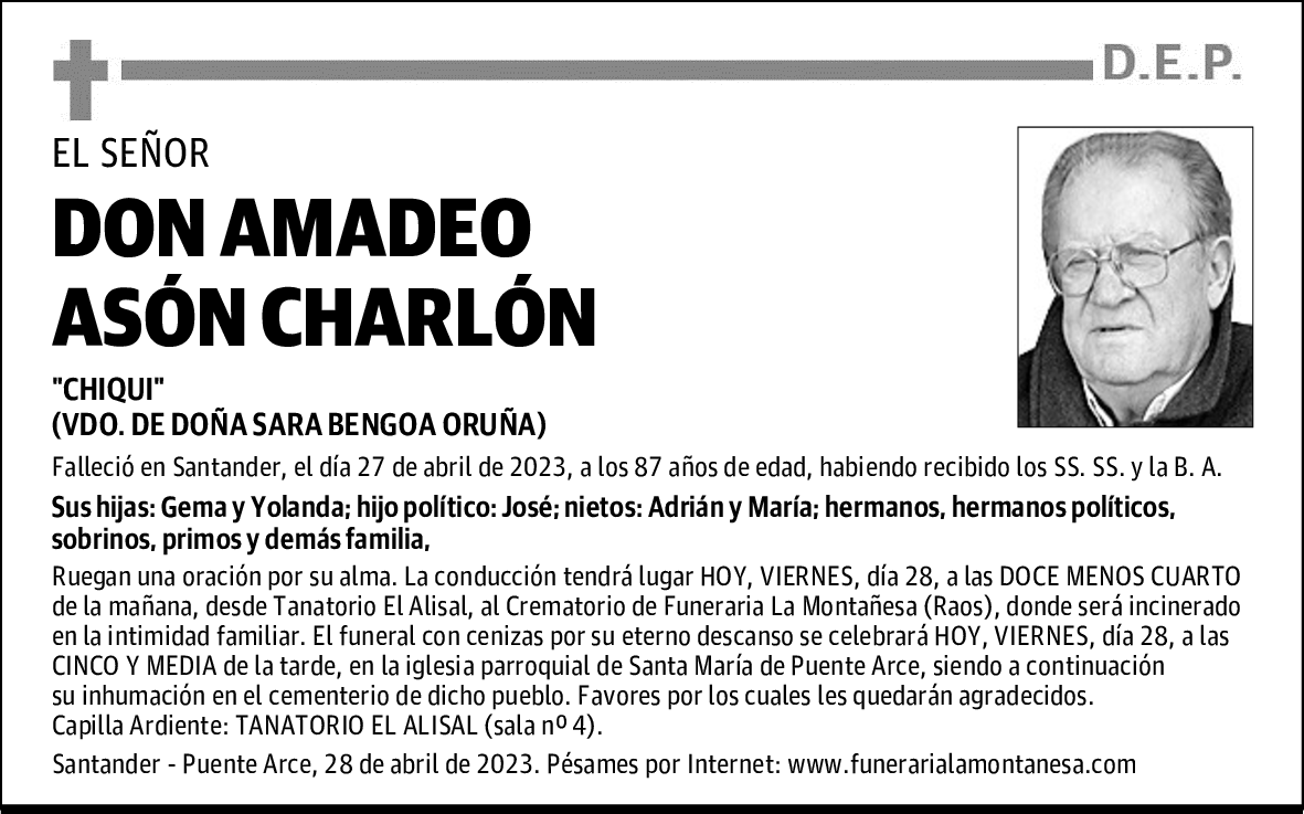 DON AMADEO ASÓN CHARLÓN