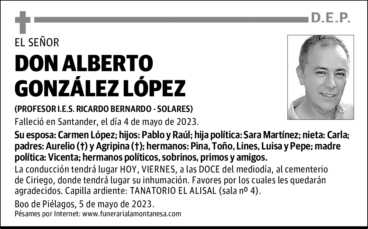 DON ALBERTO GONZÁLEZ LÓPEZ