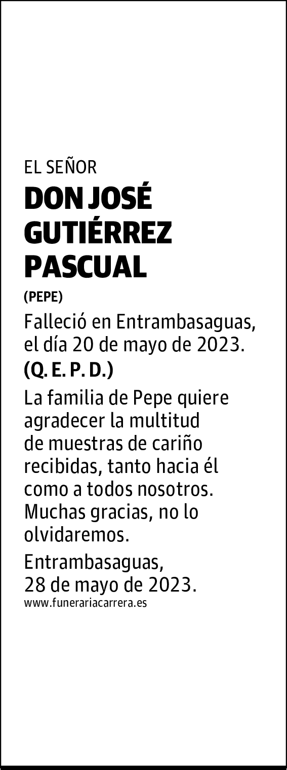 DON JOSÉ GUTIÉRREZ PASCUAL