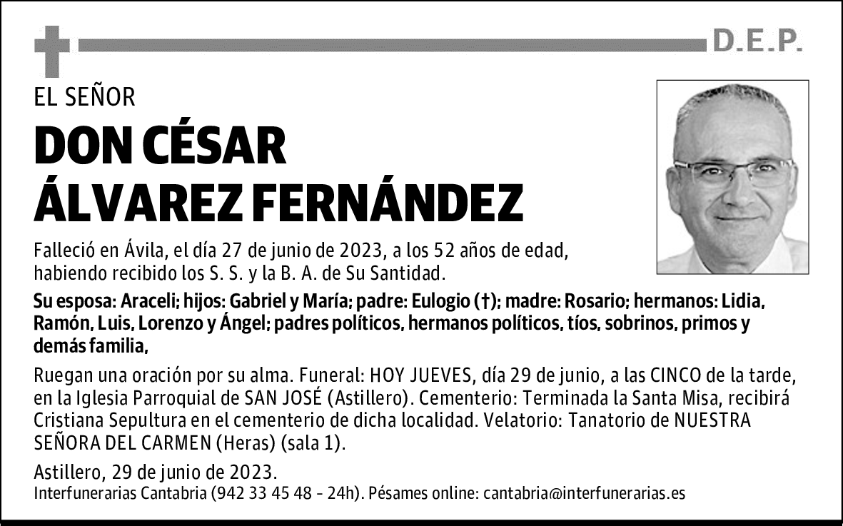 DON CÉSAR ÁLVAREZ FERNÁNDEZ