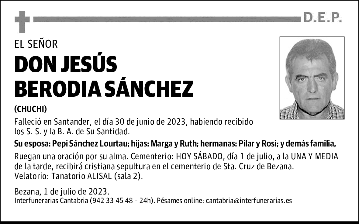 DON JESÚS BERODIA SÁNCHEZ