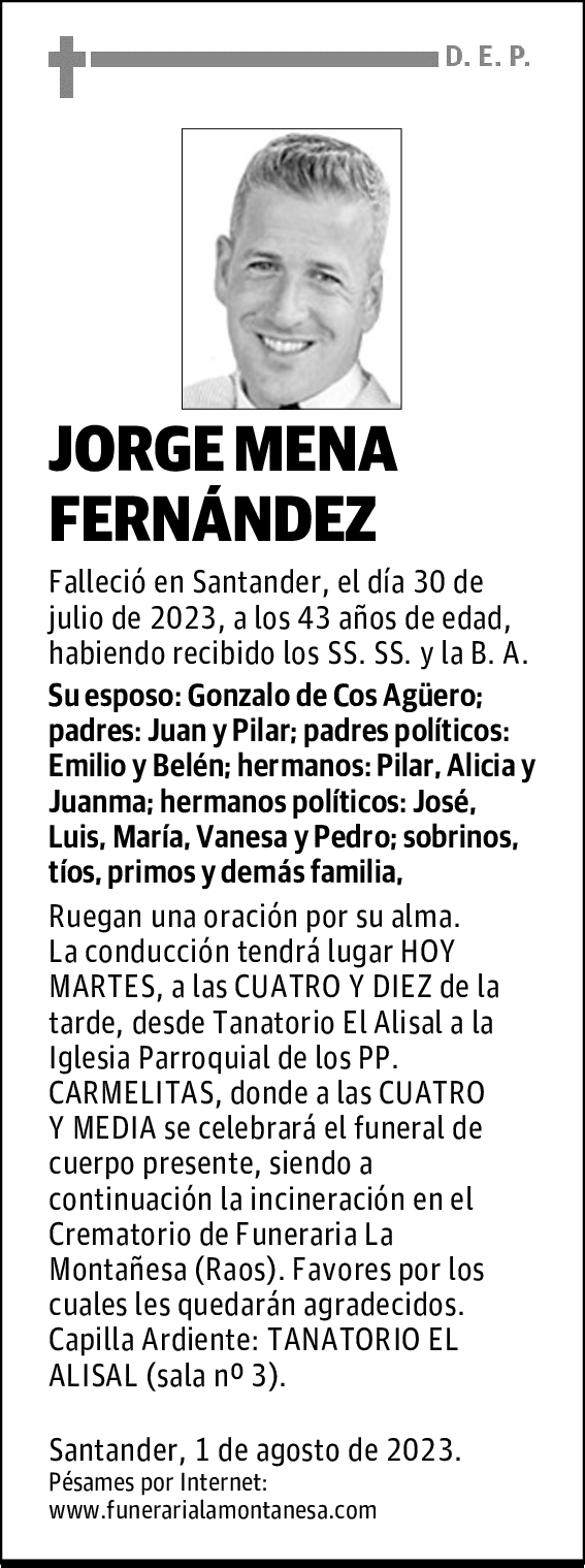 JORGE MENA FERNÁNDEZ