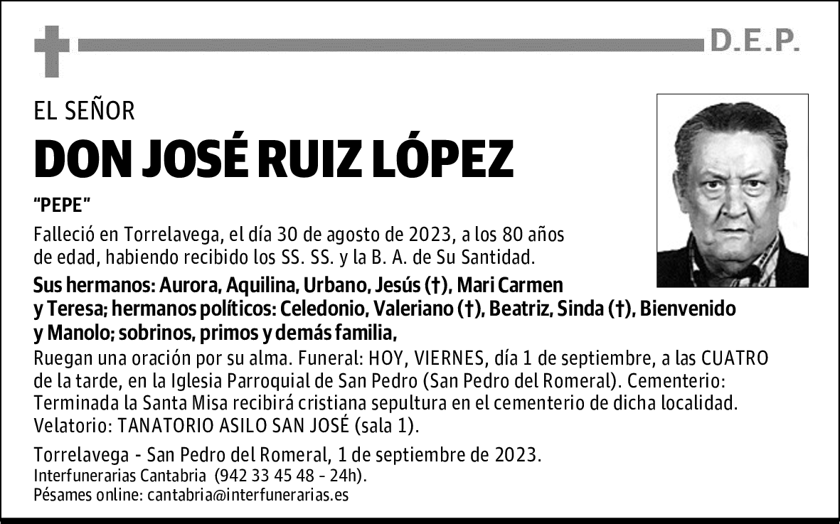 DON JOSÉ RUIZ LÓPEZ