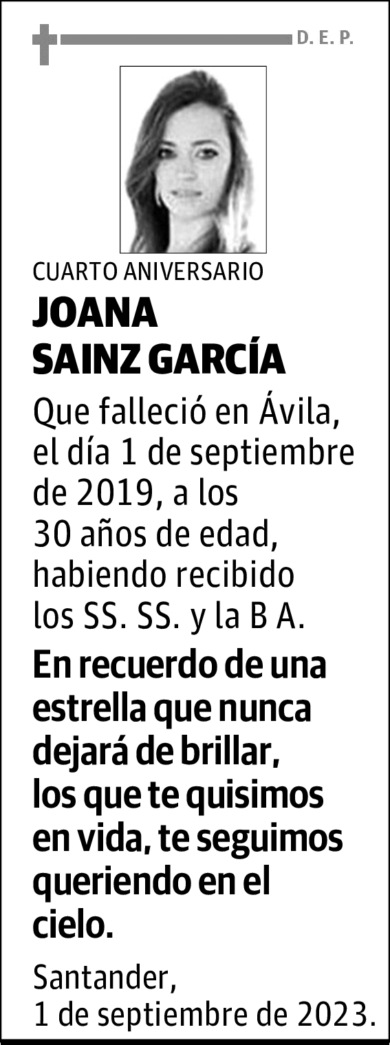JOANA SAINZ GARCÍA