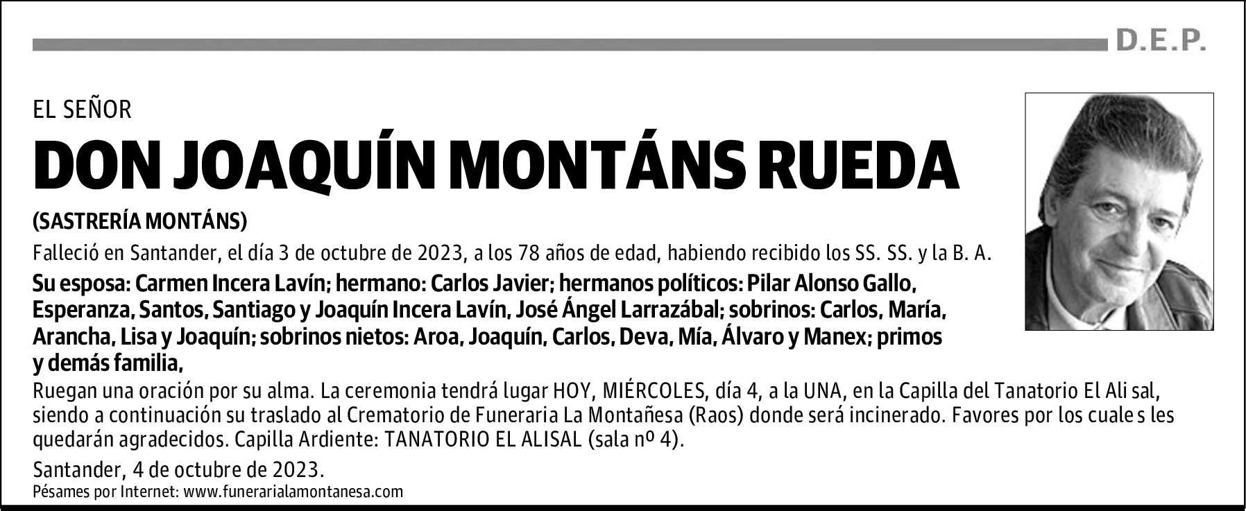 DON JOAQUÍN MONTÁNS RUEDA