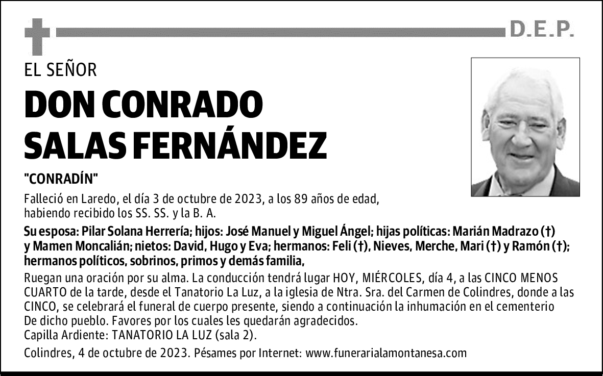 DON CONRADO SALAS FERNÁNDEZ