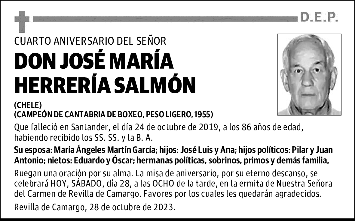 DON JOSÉ MARÍA HERRERÍA SALMÓN