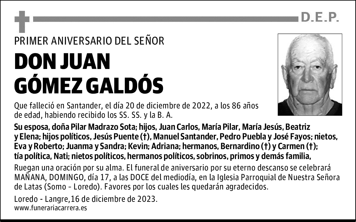 DON JUAN GÓMEZ GALDÓS