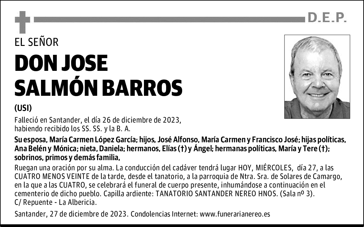 DON JOSE SALMÓN BARROS