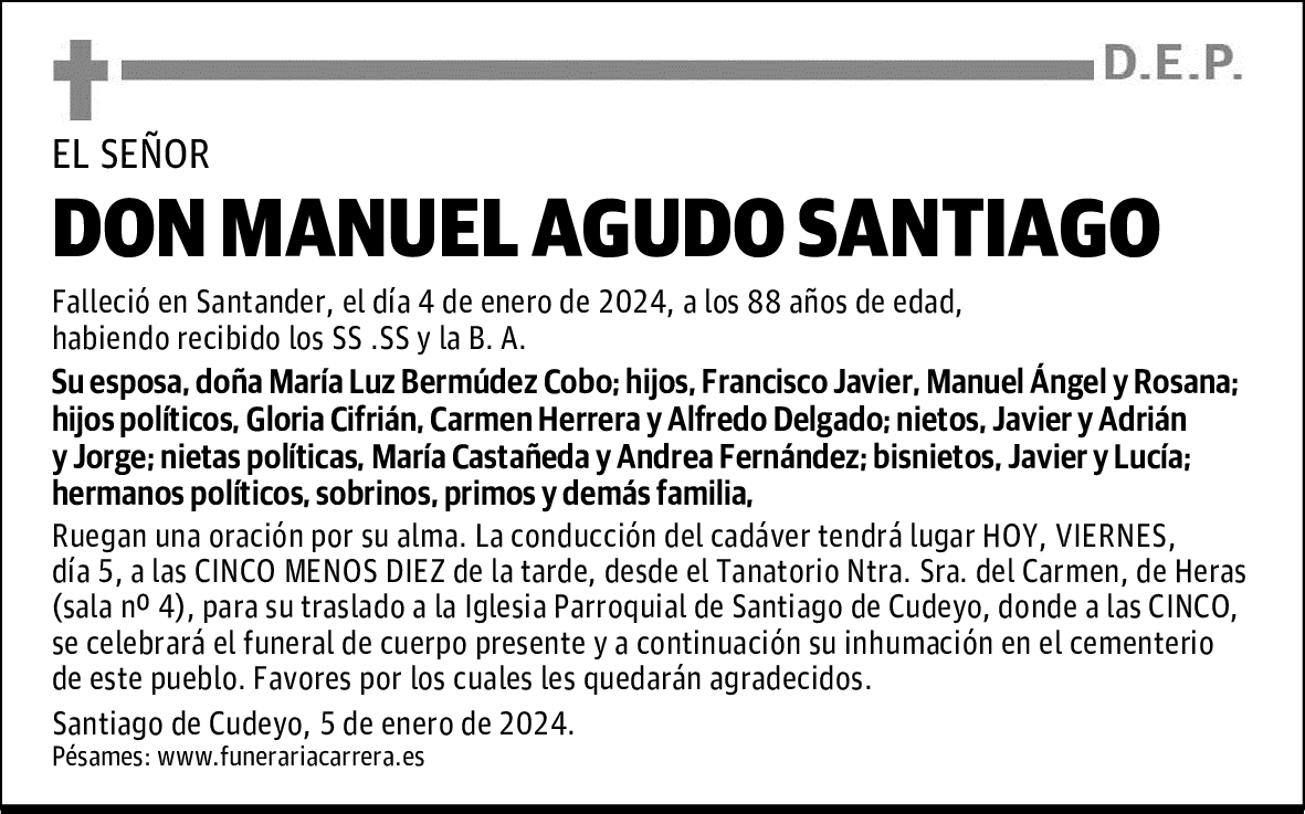 DON MANUEL AGUDO SANTIAGO