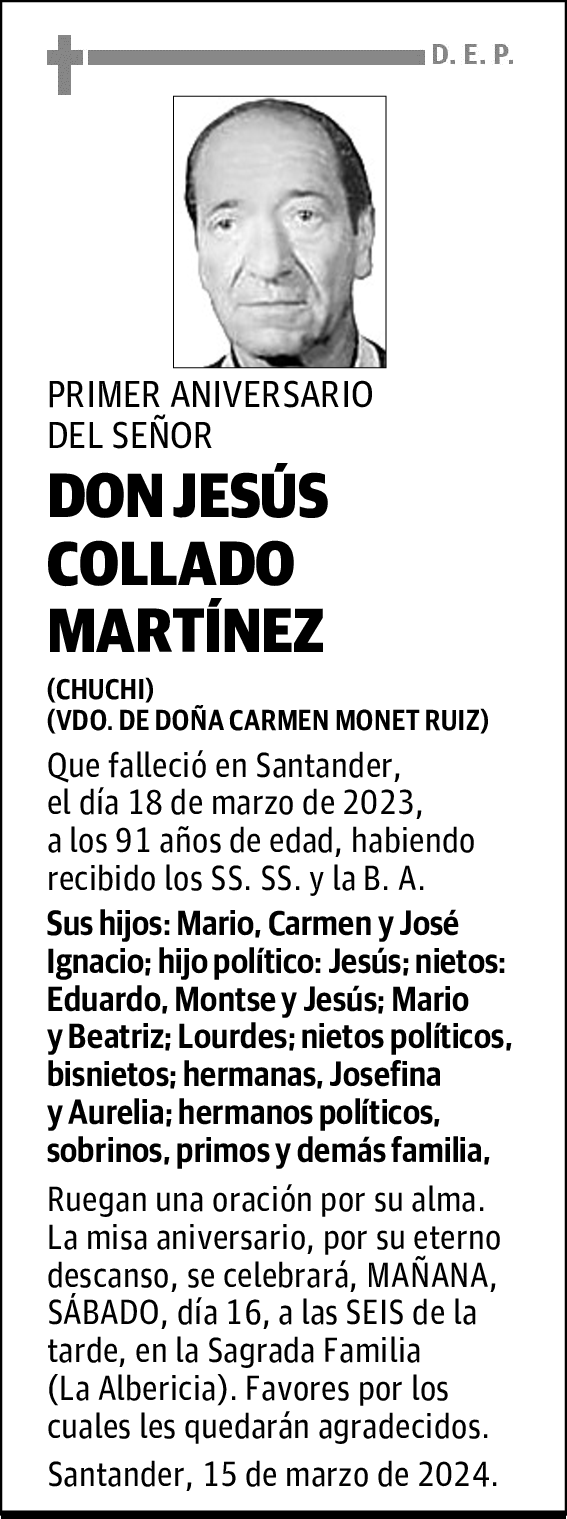 DON JESÚS COLLADO MARTÍNEZ