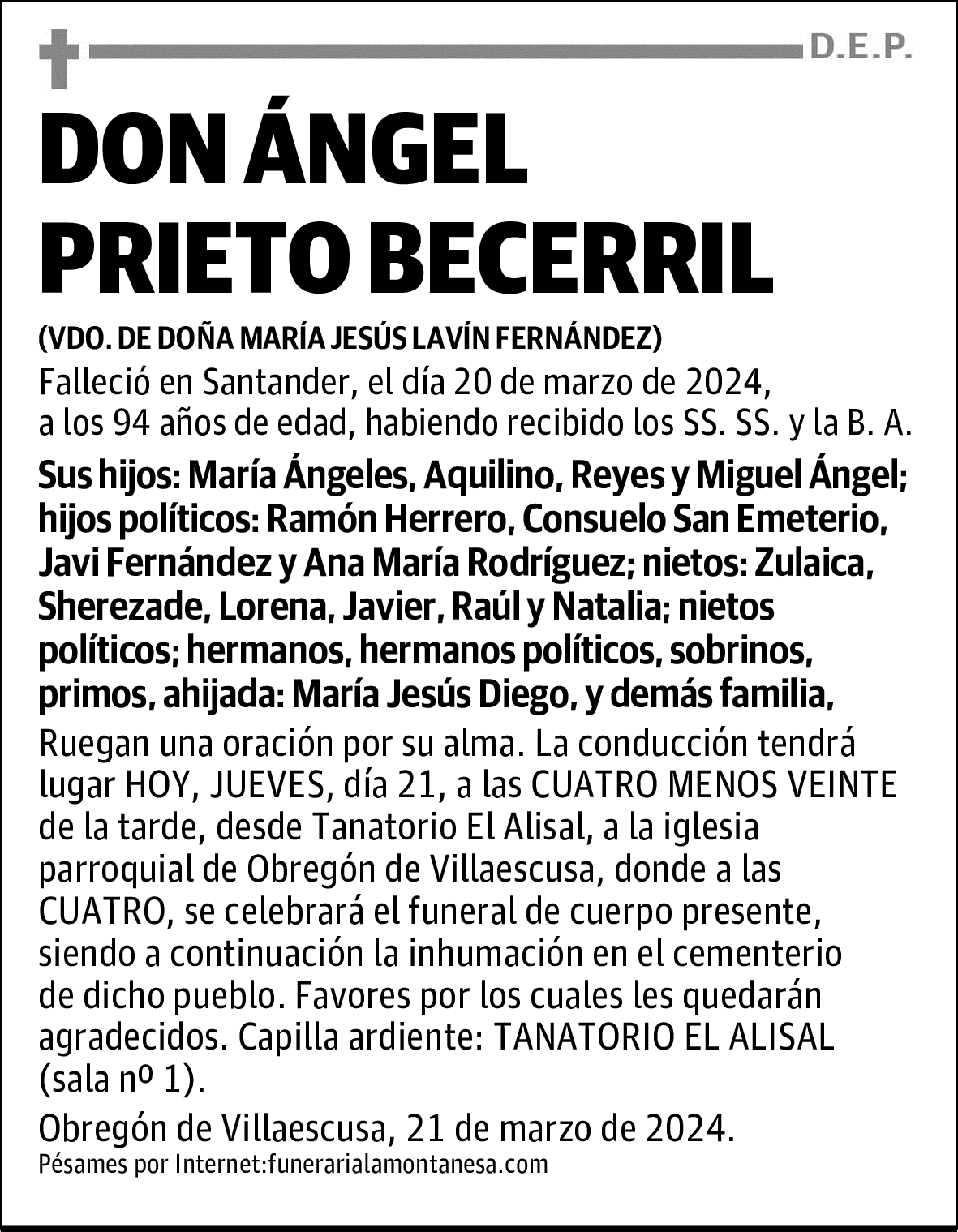 DON ÁNGEL PRIETO BECERRIL