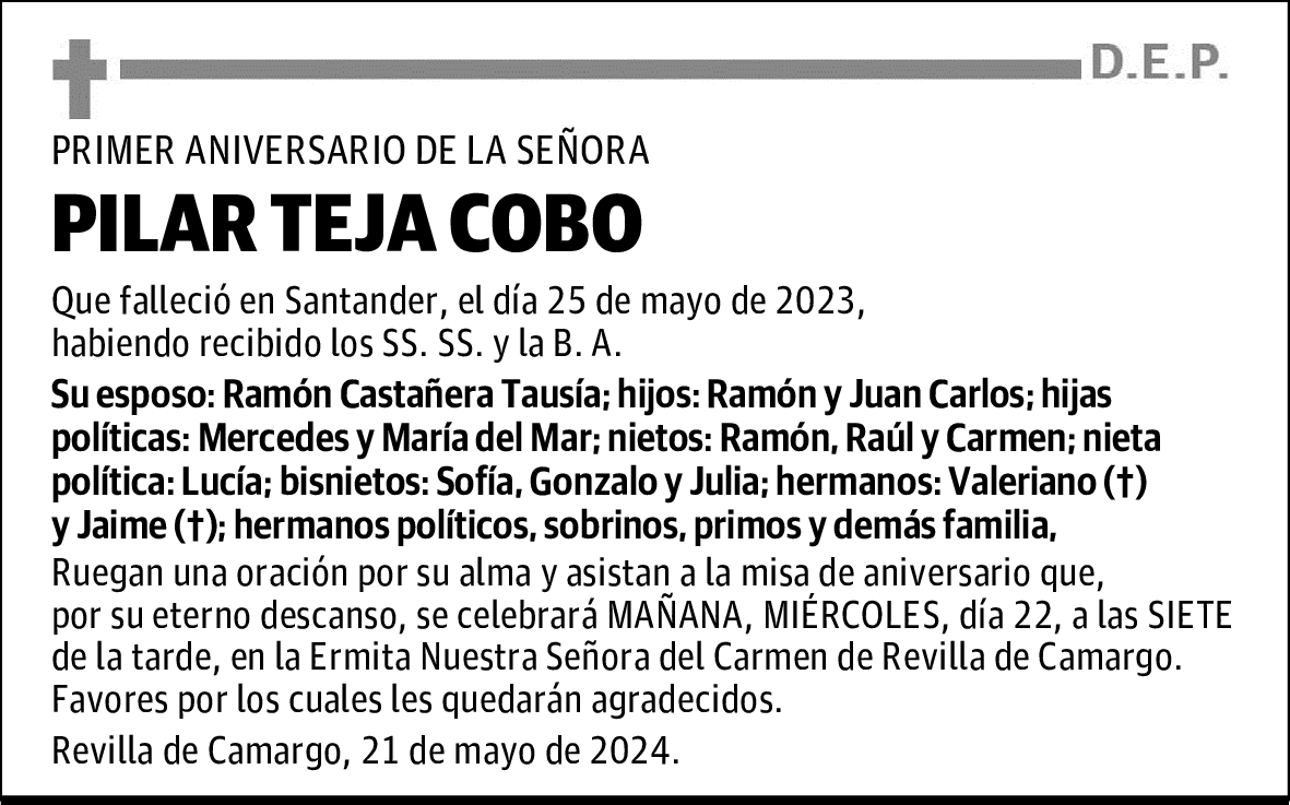PILAR TEJA COBO