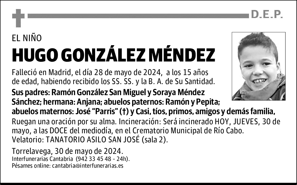 HUGO GONZÁLEZ MÉNDEZ