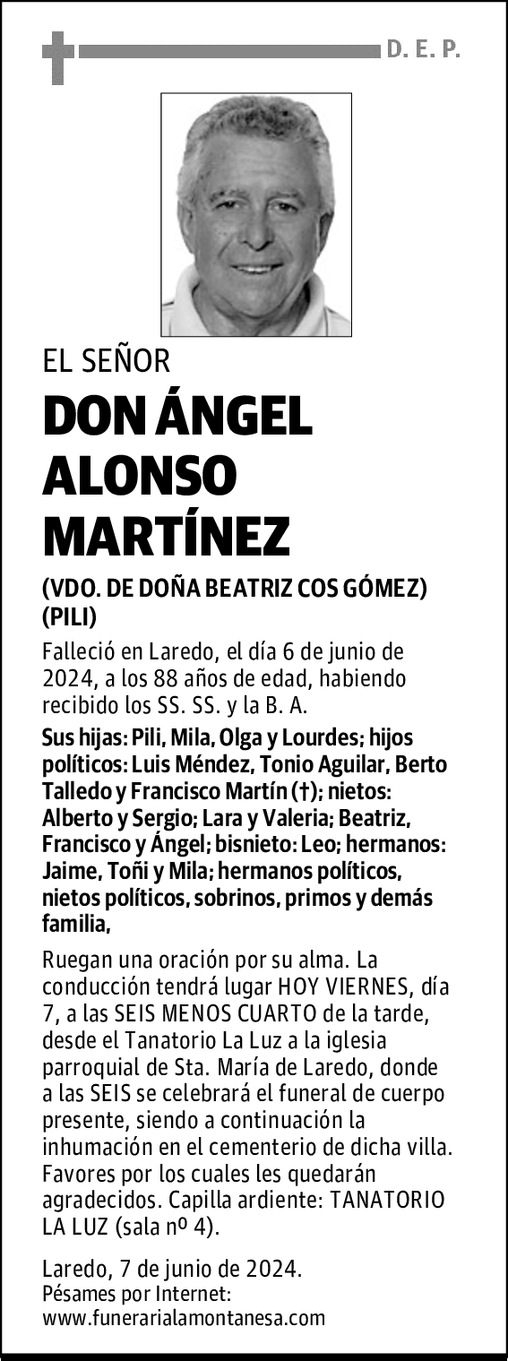 DON ÁNGEL ALONSO MARTÍNEZ