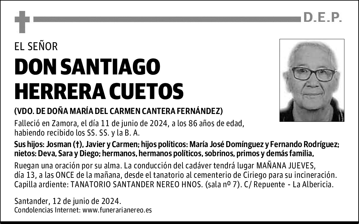 DON SANTIAGO HERRERA CUETOS