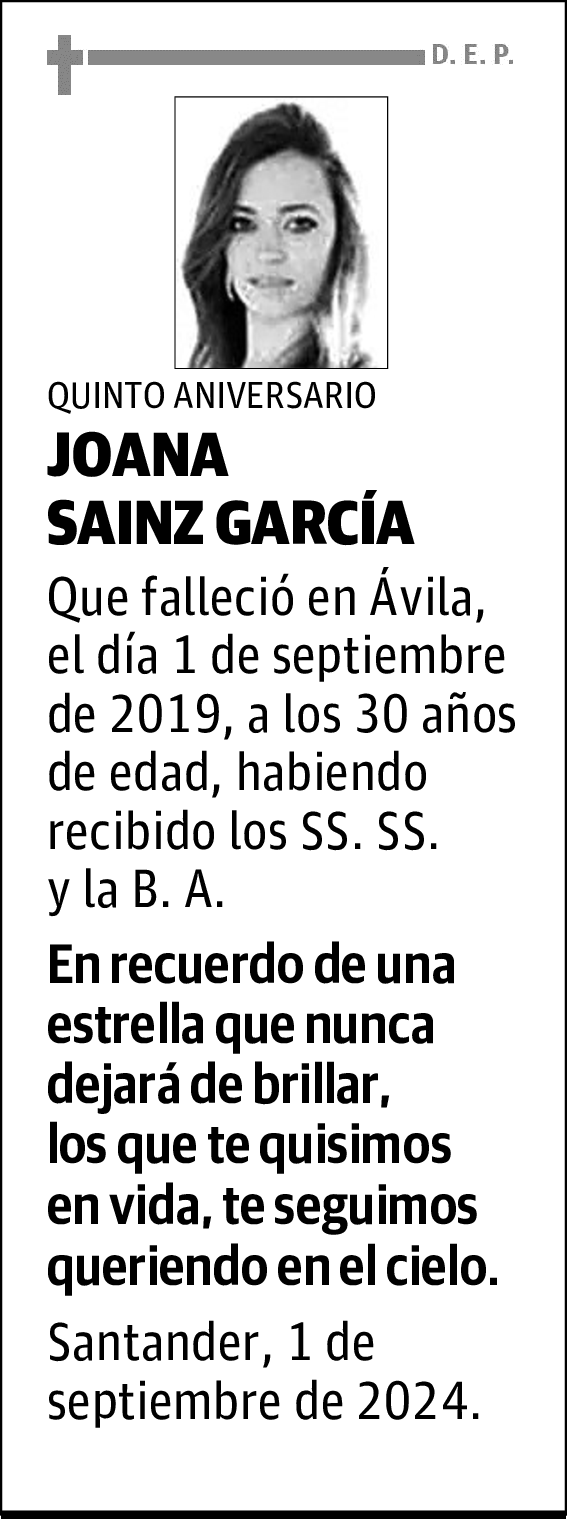 JOANA SAINZ GARCÍA