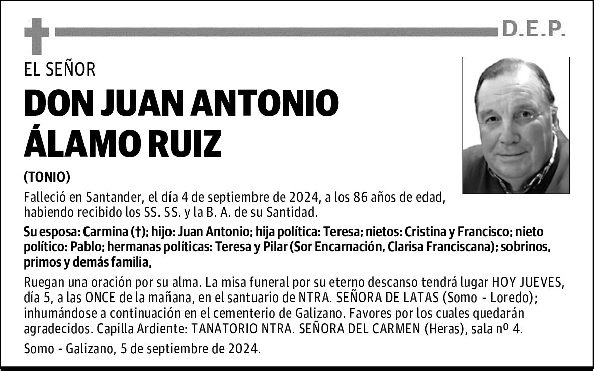 DON JUAN ANTONIO ÁLAMO RUIZ