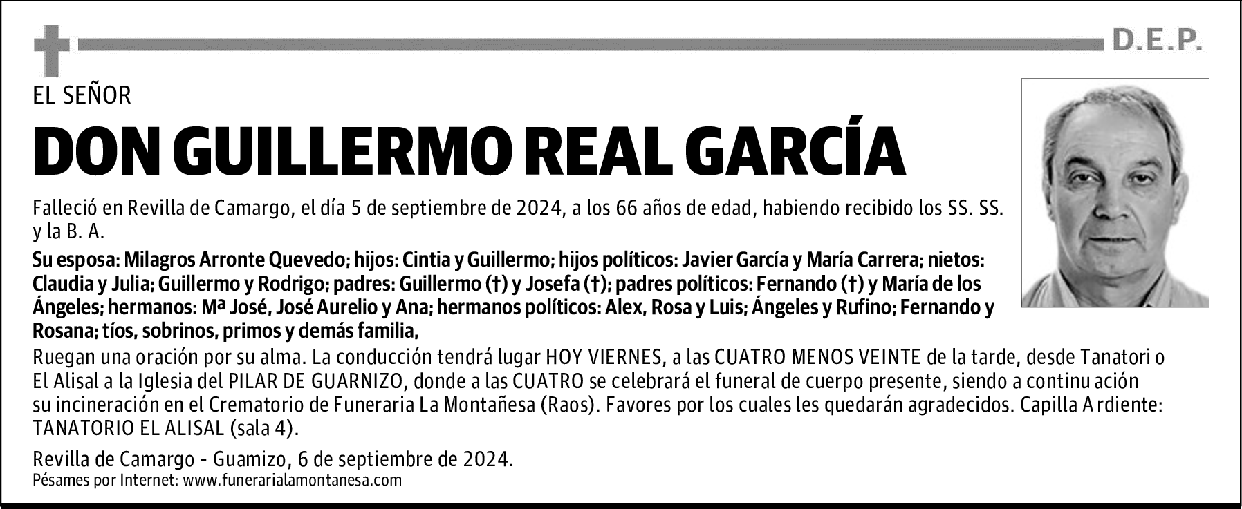 DON GUILLERMO REAL GARCÍA