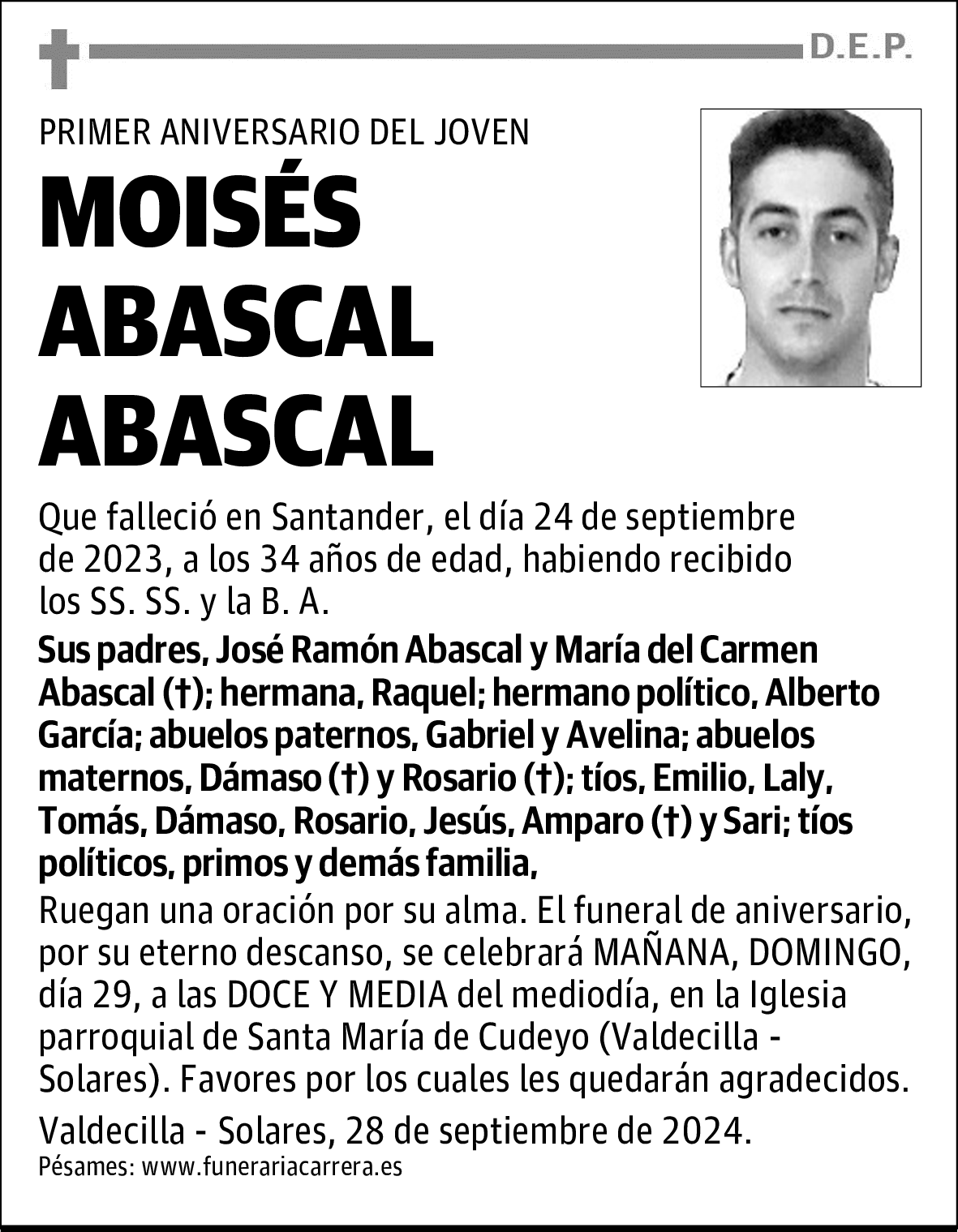 MOISÉS ABASCAL ABASCAL