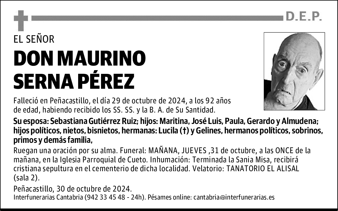DON MAURINO SERNA PÉREZ