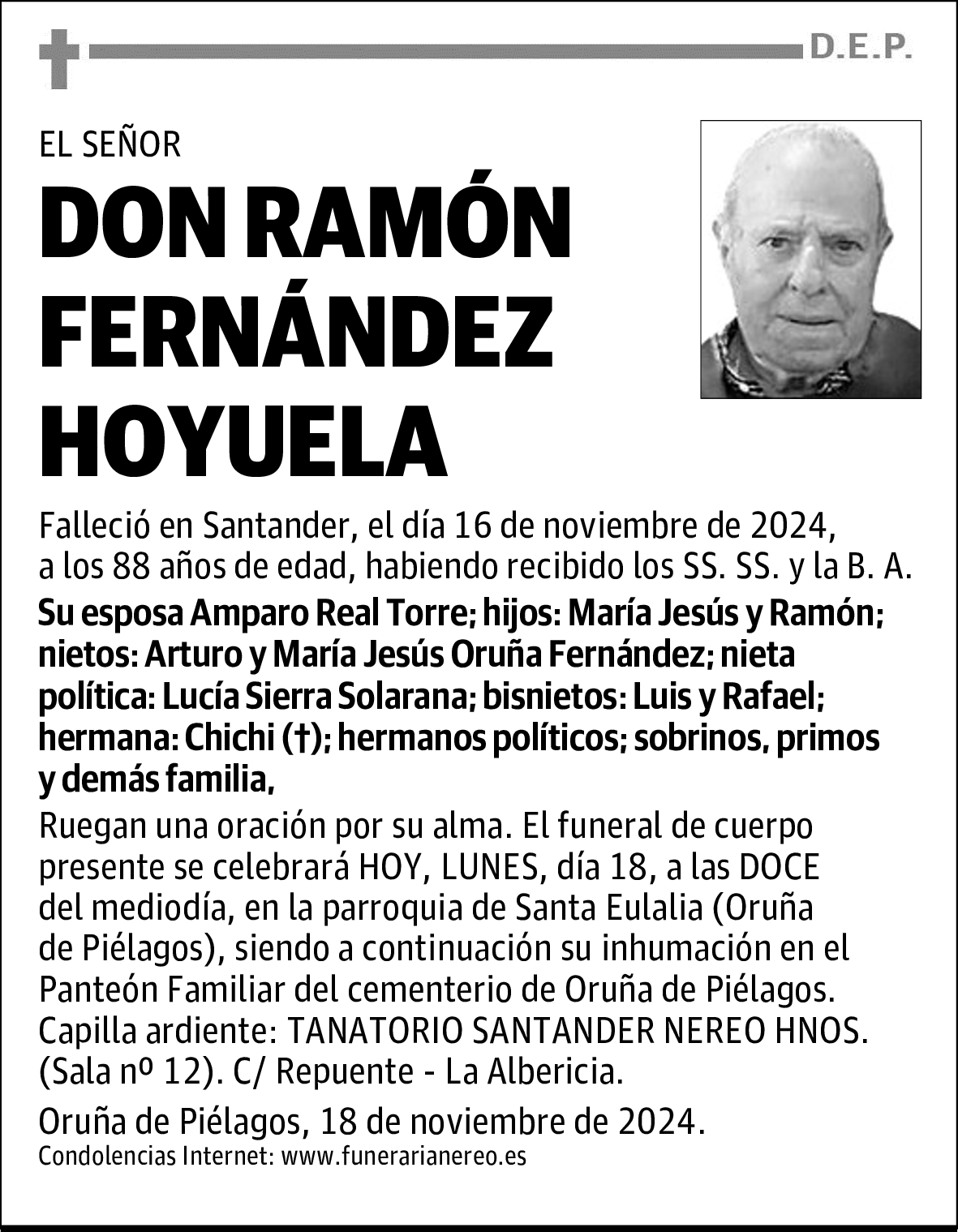 DON RAMÓN FERNÁNDEZ HOYUELA