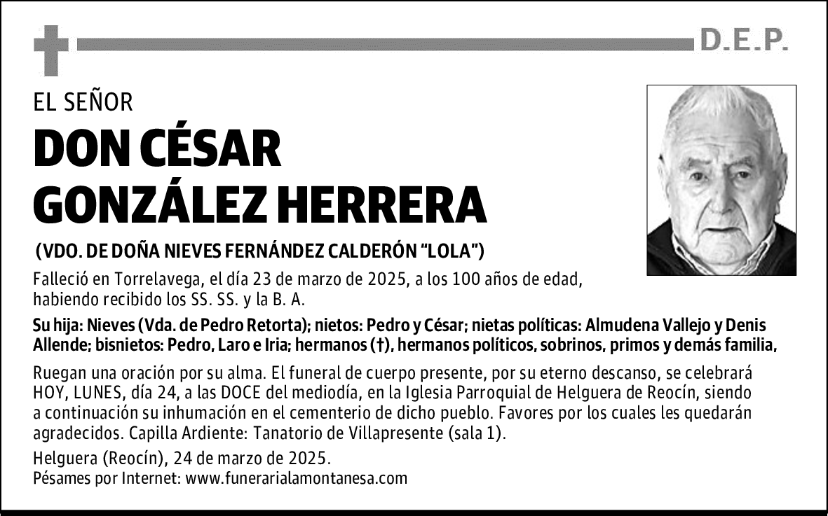 DON CÉSAR GONZÁLEZ HERRERA