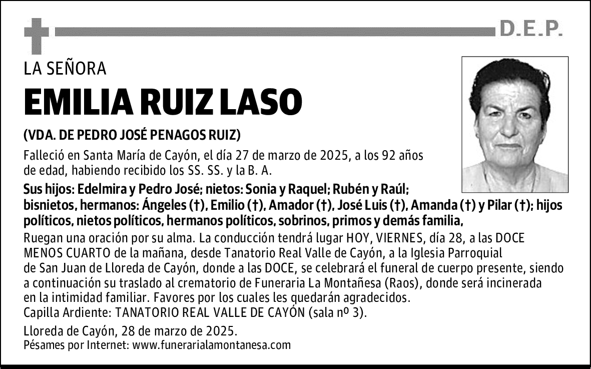 EMILIA RUIZ LASO