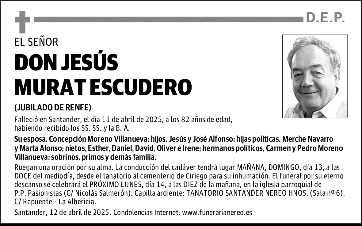 DON JESÚS MURAT ESCUDERO