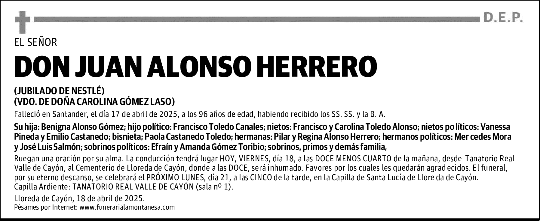 DON JUAN ALONSO HERRERO