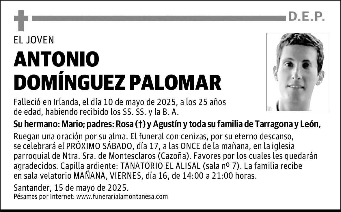 ANTONIO DOMÍNGUEZ PALOMAR