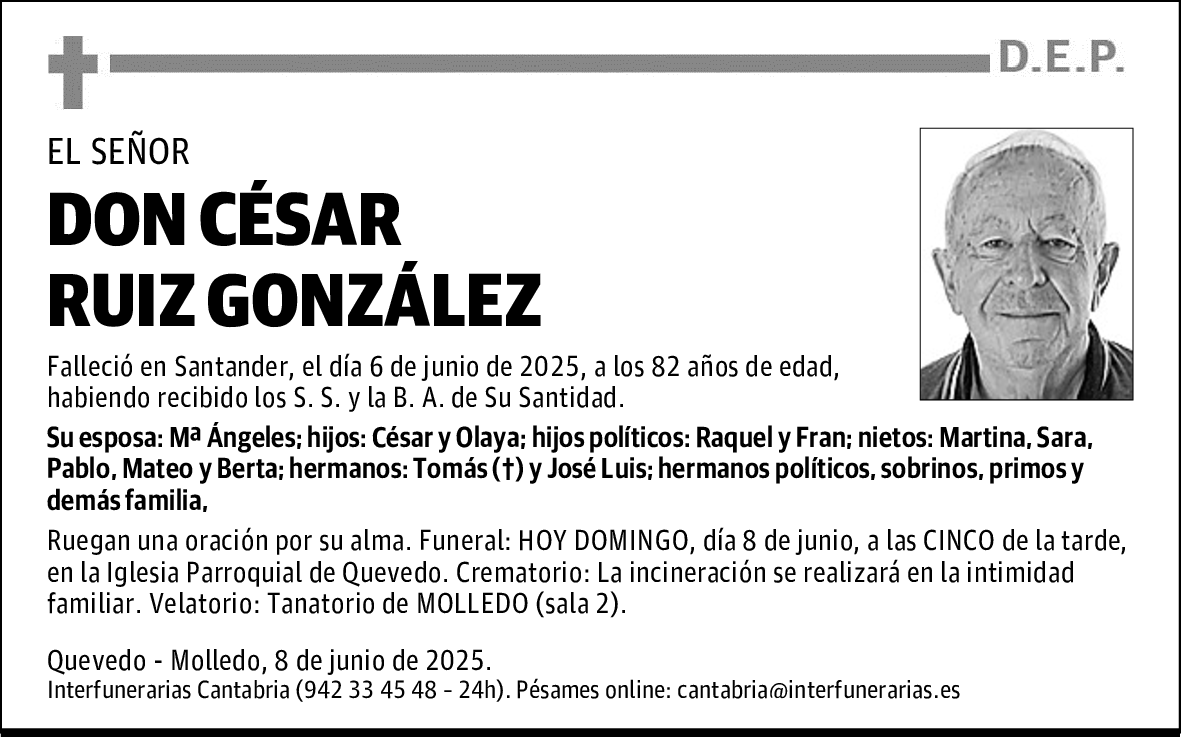 DON CÉSAR RUIZ GONZÁLEZ