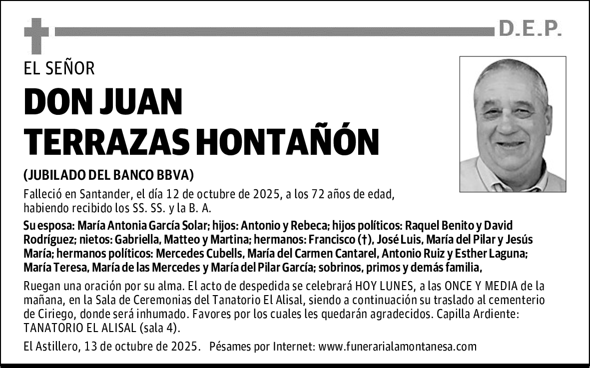 DON JUAN TERRAZAS HONTAÑÓN