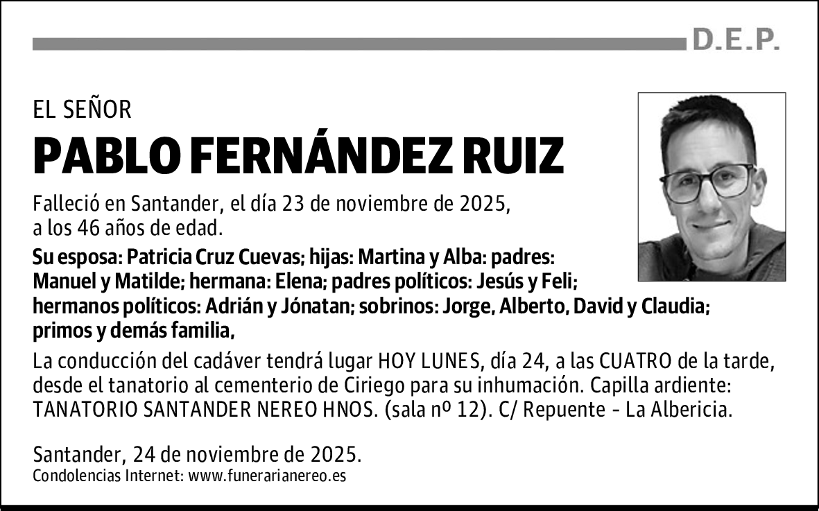 PABLO FERNÁNDEZ RUIZ