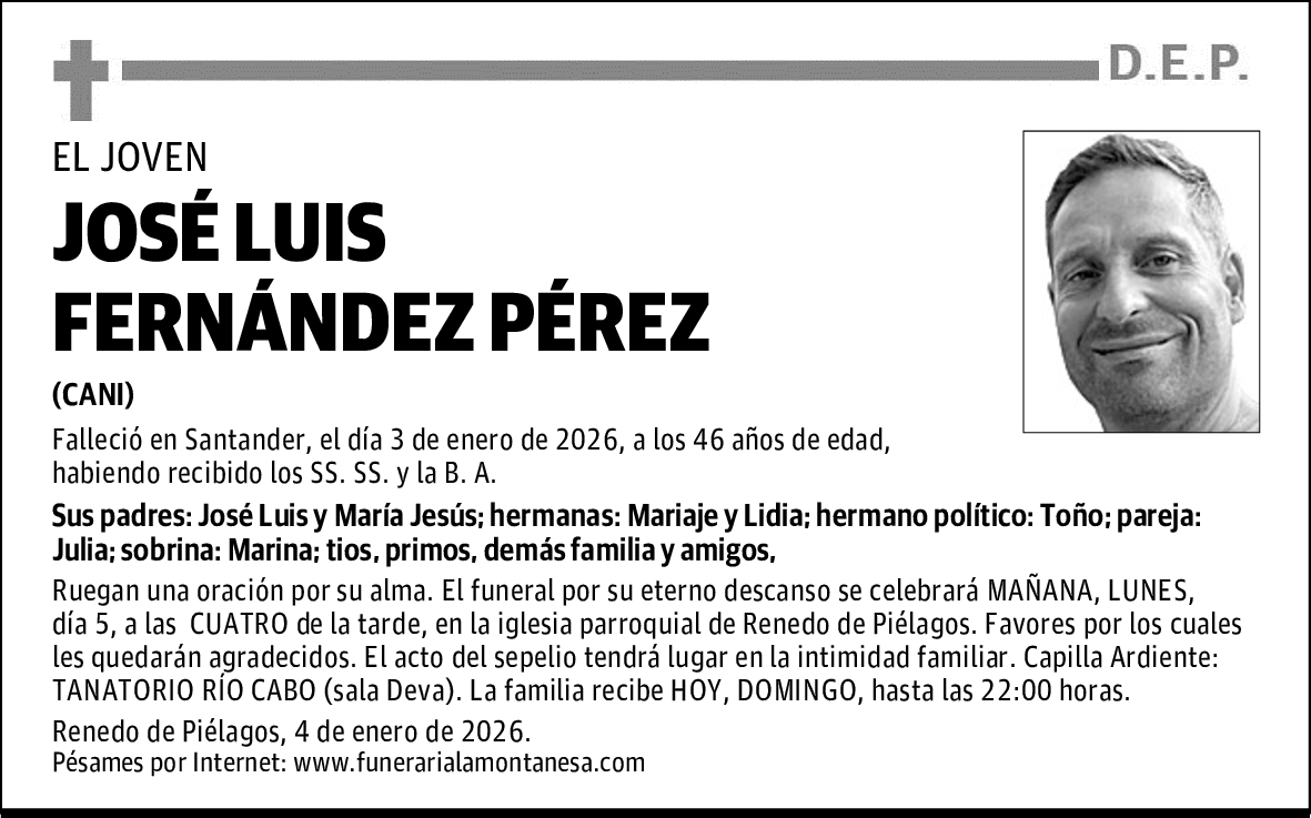 JOSÉ LUIS FERNÁNDEZ PÉREZ