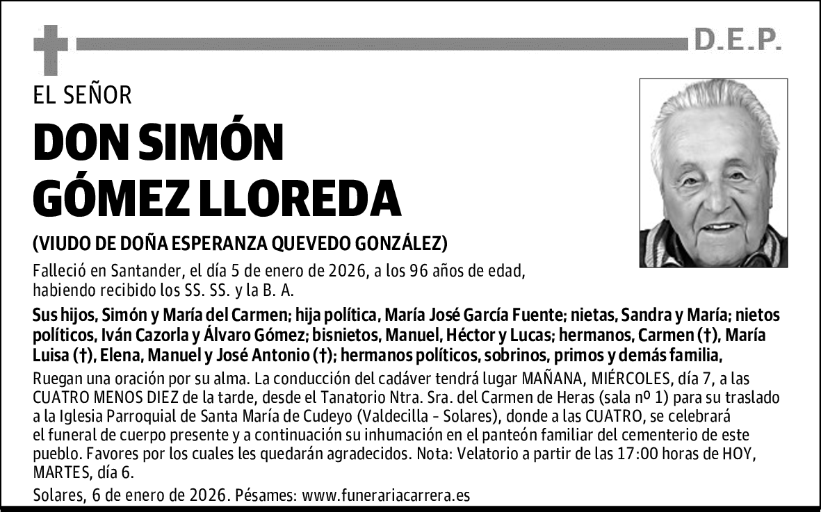 DON SIMÓN GÓMEZ LLOREDA
