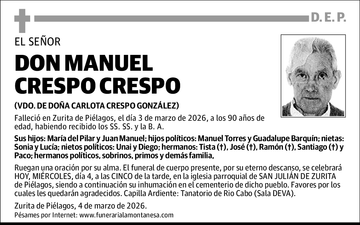 Manuel Crespo Crespo
