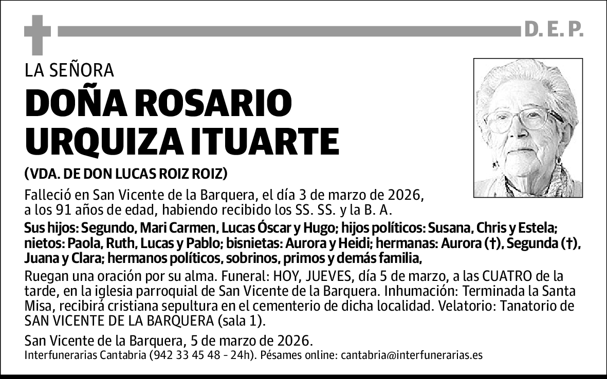 Rosario Urquiza Ituarte