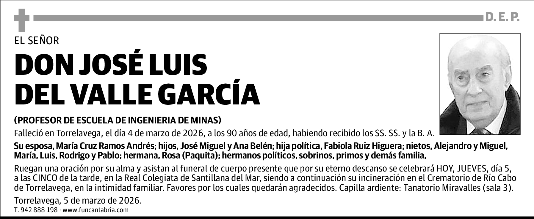 José Luis del Valle García