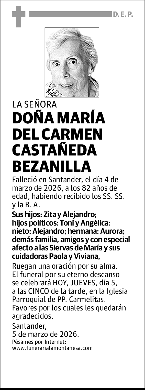 María del Carmen Castañeda Bezanilla
