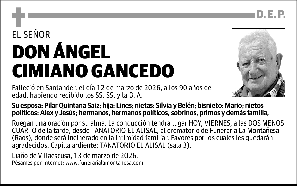 Ángel Cimiano Gancedo