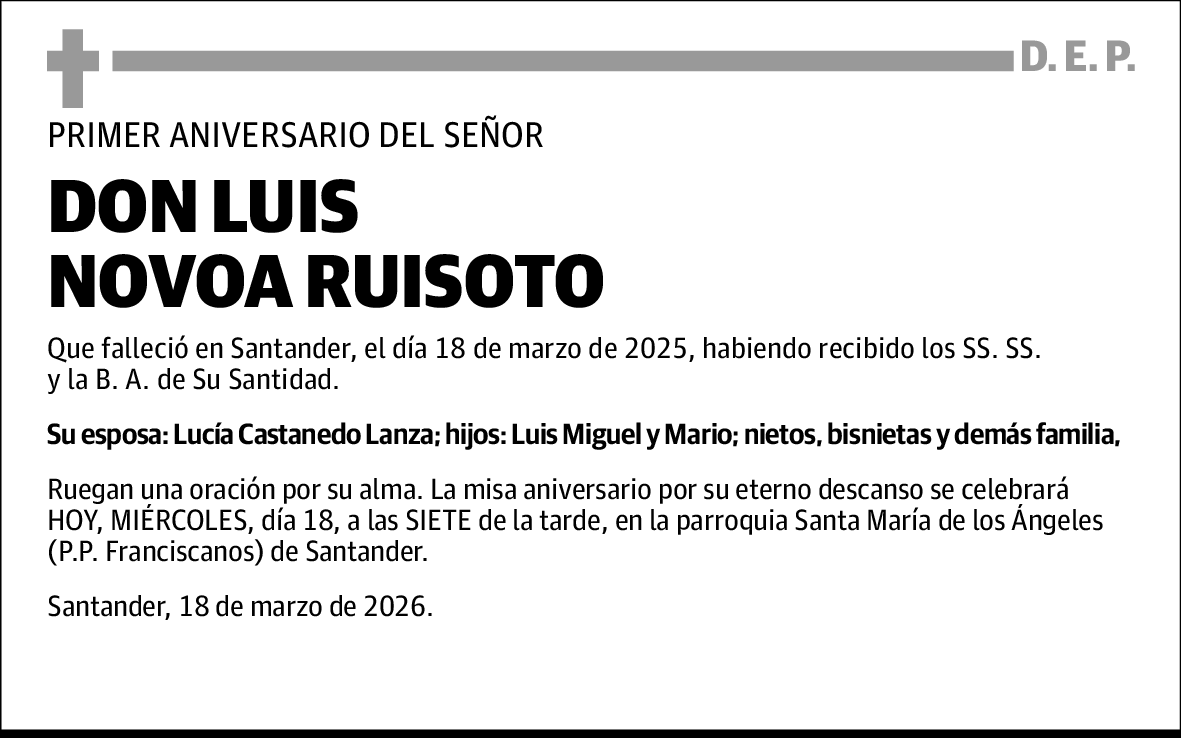 Luis Novoa Ruisoto