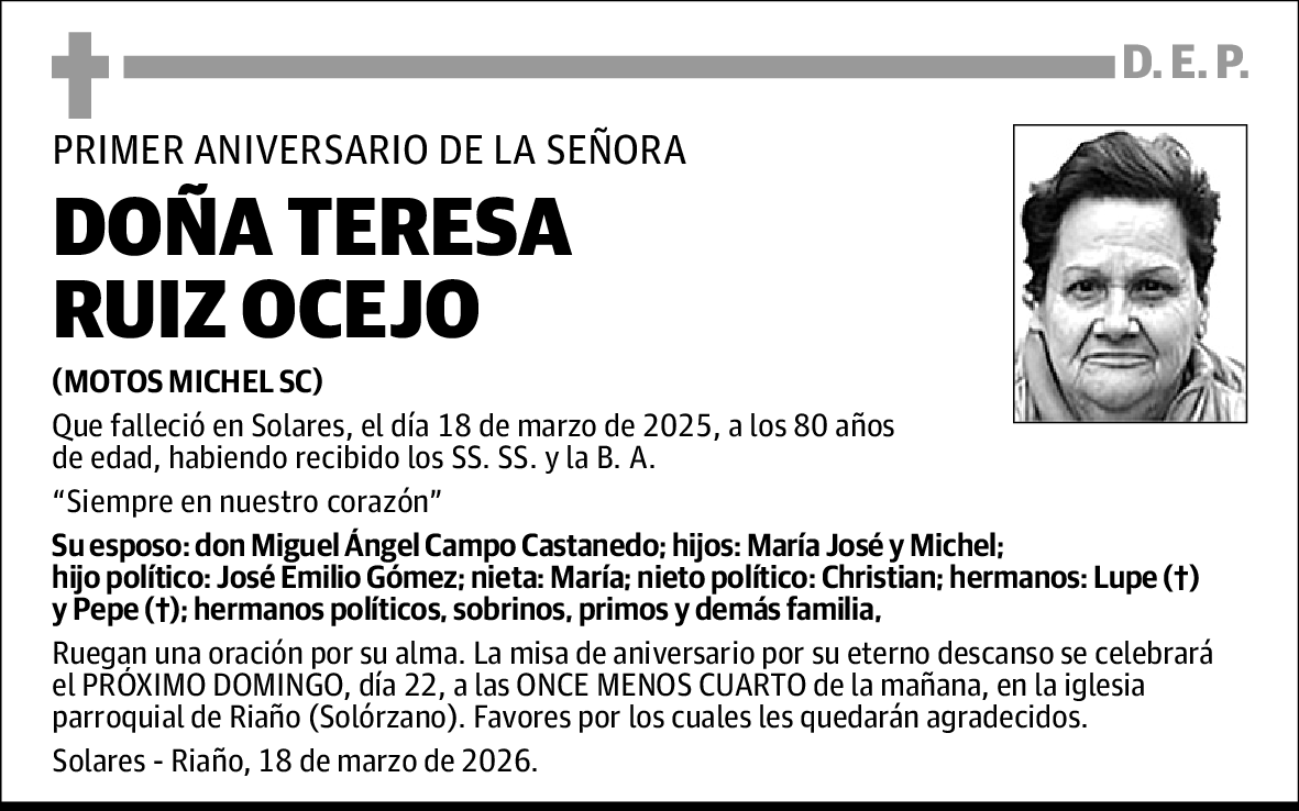 Teresa Ruiz Ocejo
