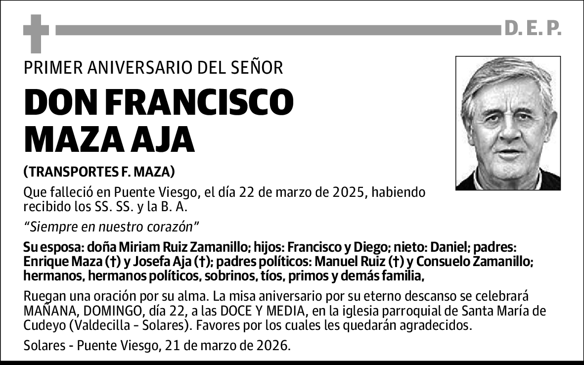 Francisco Maza Aja