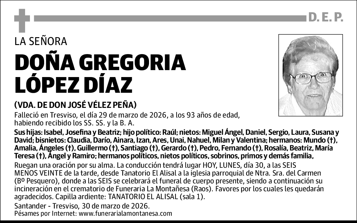 Gregoria López Díaz