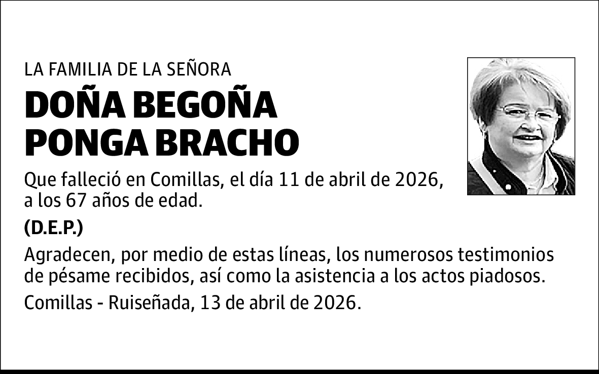 Begoña Ponga Bracho