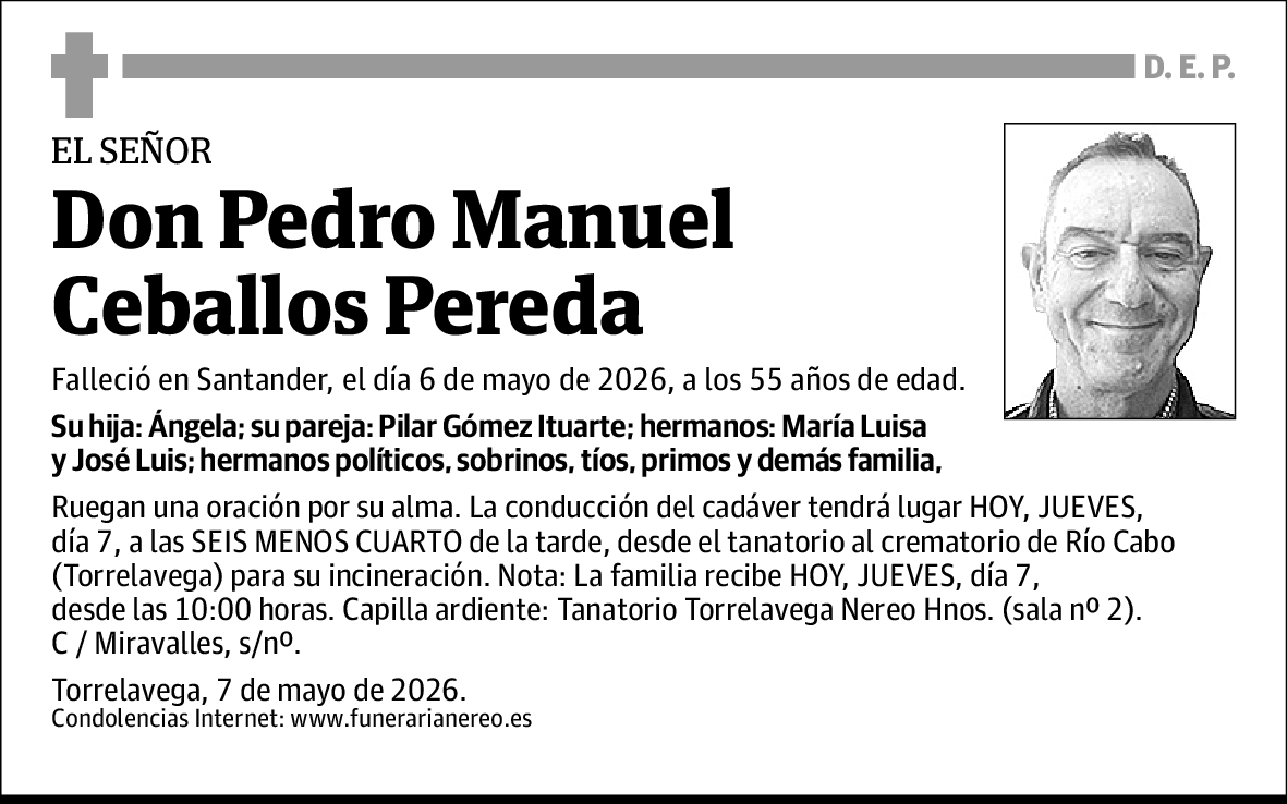 Pedro Manuel Ceballos Pereda
