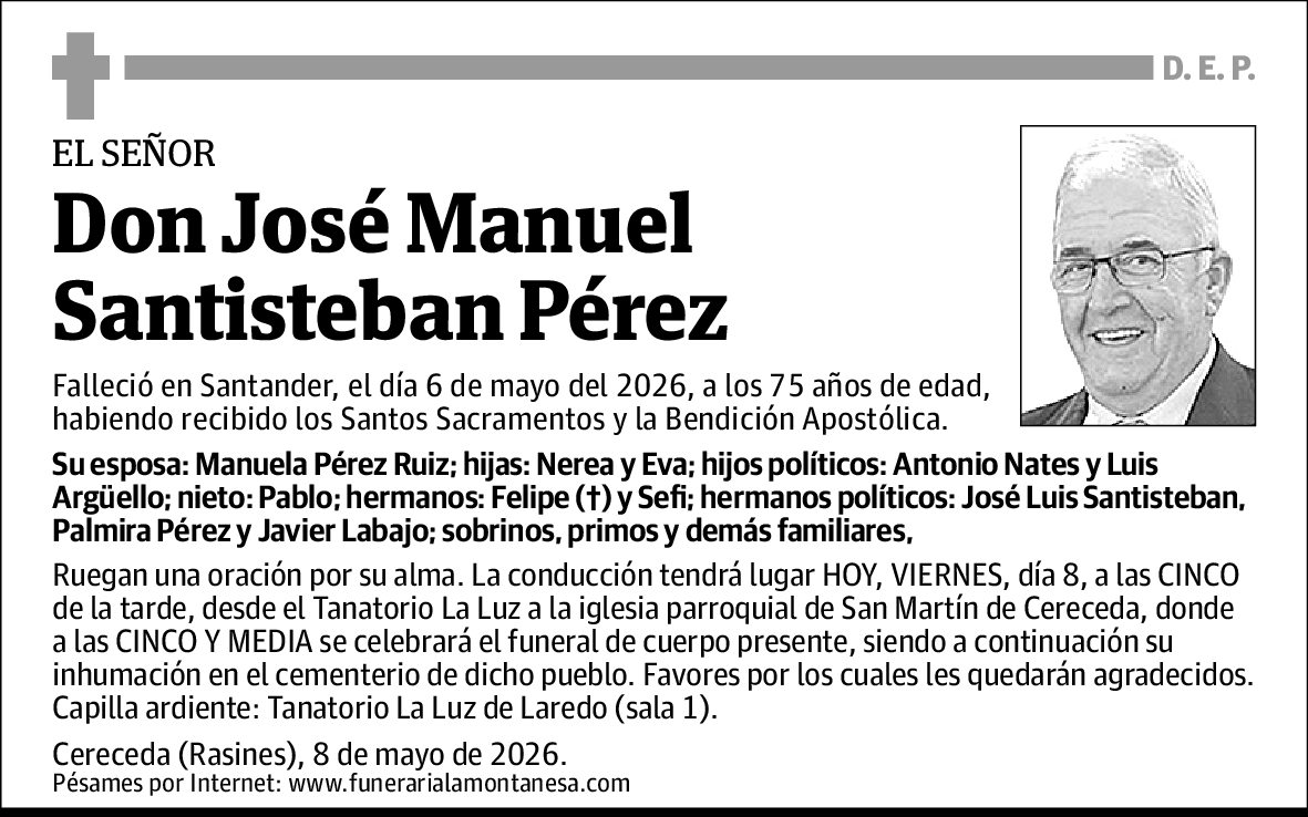 José Manuel Santisteban Pérez