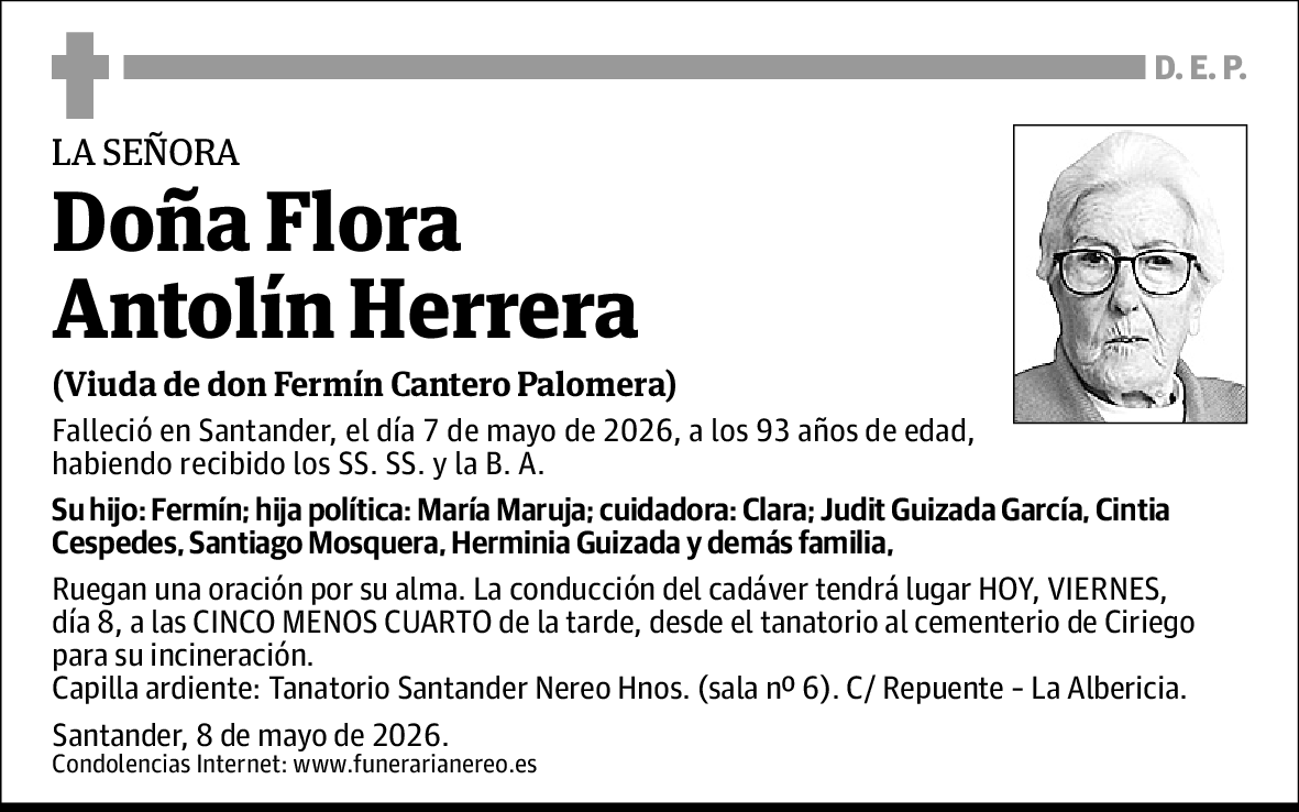 Flora Antolín Herrera