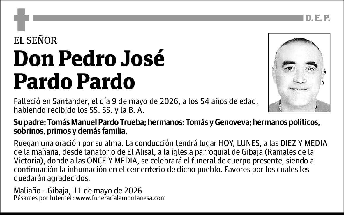 Pedro José Pardo Pardo